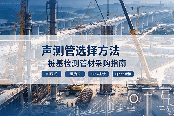 德清声测管选型标准
