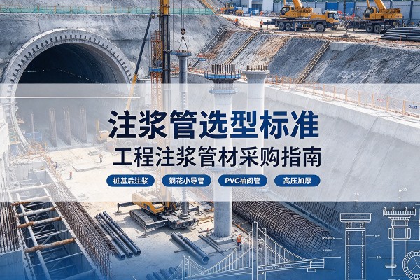 德清注浆管选型标准