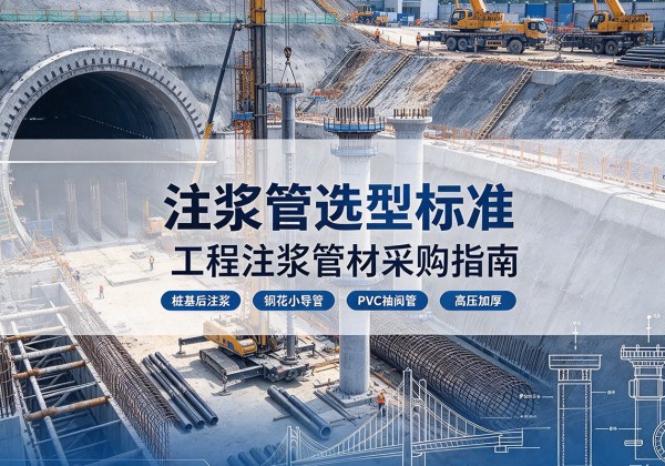 德清注浆管选型标准